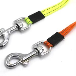 Portátil doble perro caminar retráctil 3M poliéster mascota tracción cuerda cinturón Simple rotación entrenamiento pequeños gatos perros gratis - Product Image 4