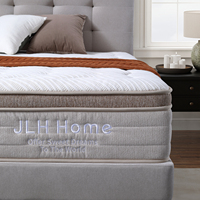 JLH Home 30cm Gel-Memory-Foam 5-Zonen Taschenfederkernmatratze Luxuriöser Strickstoff für Hotel & Zuhause Großhandel OEM
