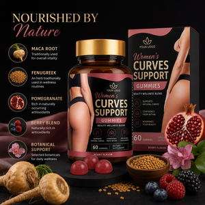 Créez des Courbes Naturelles pour Femmes, Nourrit la Beauté de l'Intérieur, Renforce la Confiance, Formule à Base de Plantes, Gummies pour Soutenir les Courbes Féminines - Product Image 4