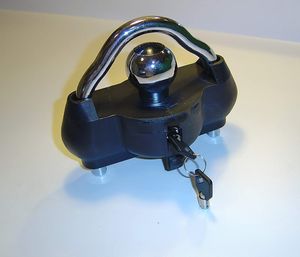 YH1790 Serrure à billes universelle pour remorque de voiture Serrure de remorque en acier trempé solide - Product Image 4