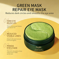 Patchs Masques Contour des Yeux à l'Avocat Marque Privée Hydratants Éclaircissants Dorés Série Complète Vente en Gros Usine