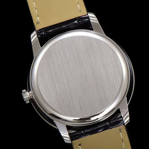 Luxurious, fashionable and classic white dial <b>chronograph</b> power reserve display water-resistant men's business wristwatch - Product Image 4