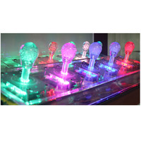 Manettes monochromes et multicolores, volants de jeu, jeux de pêche, machines à griffes, consoles de jeux d'arcade Chilong CL-3001 36mm