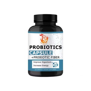 Capsules végétaliennes naturelles de probiotiques pour adultes les plus vendues – Supermélange nutrimental prébiotique Intelligence Triplex - Product Image 1