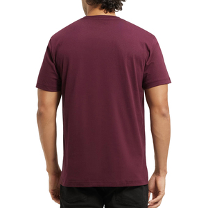 Fabricant OEM Pakistan, T-shirt pour homme en coton 100% tricoté, respirant, séchage rapide, style personnalisé, couleur unie, manches courtes - Product Image 4