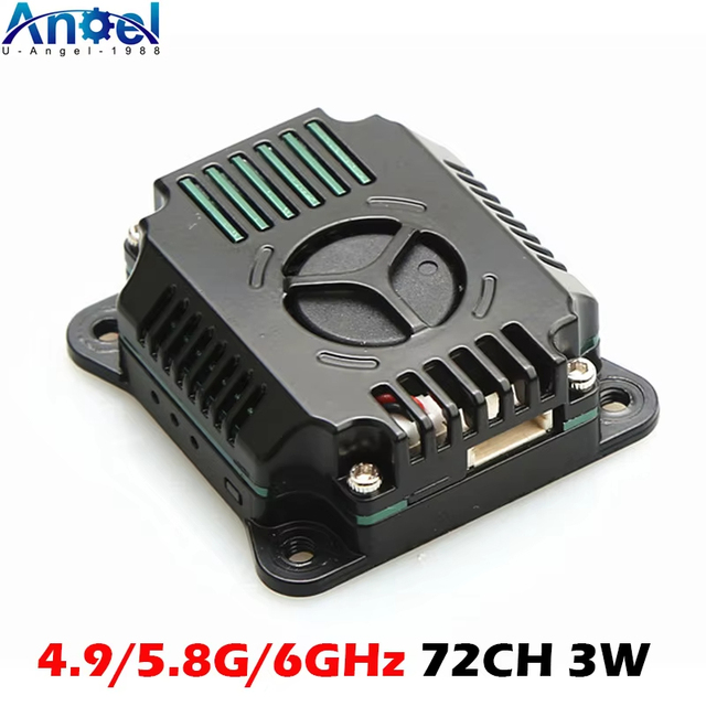 4.9G 5.8G 6GHz 72CH 3W PIT/25mW/1000mW/2000mW/3000mW MMCX Long Range FPV VTX Video Transmitter for RC Long FPV Drone