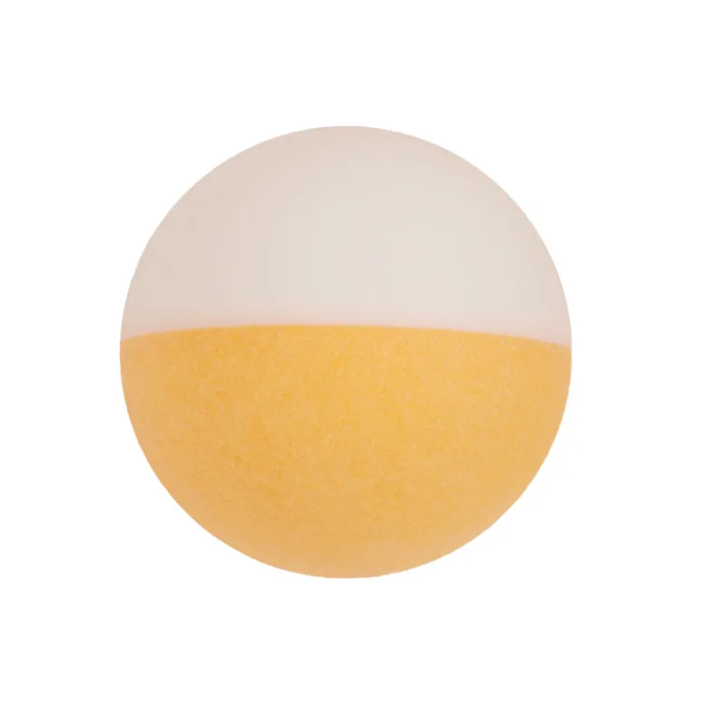 Palline da ping pong personalizzate palline da allenamento per club con palline da ping pong in plastica a doppio colore in materiale ABS economico