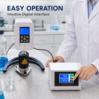 Viscosimètre rotatif numérique de type Brookfield NDJ-1C Pro avec écran d'affichage pour utilisation en laboratoire