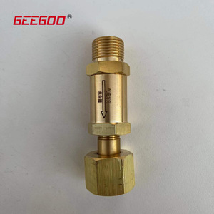 Válvula de Retención de Gas de Alta Presión de Latón 20MPA DN20 G3/4 Rosca Interna para Oxígeno, Nitrógeno, Hidrógeno, Ácido, Aceite, Agua para Control - Product Image 3