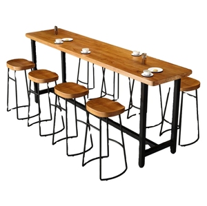 Tabouret de bar industriel rétro empilable, chaise haute de restaurant, tabouret de comptoir noir moderne en métal - Product Image 3