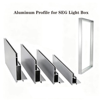 Boîtier d'éclairage en aluminium extrudé sur mesure ODM, anodisé, anti-oxydation, pour kiosque commercial extérieur et stand de marque