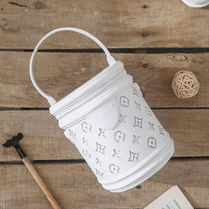 Hiện Đại P92 Nhựa Túi Bình Hoa Độc Đáo Hoa Container Cho Nội Thất & Vườn Thanh Lịch Túi Xách Bình Cho Máy Tính Để Bàn Trang Trí - Product Image 6