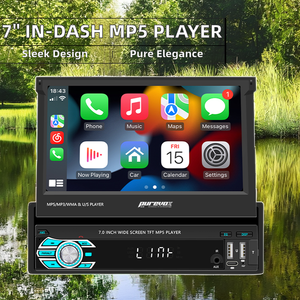 1Din Painel Universal Carro para DVD Navegação GPS <span class=keywords><strong>Player</strong></span> 7 '<span class=keywords><strong>Android</strong></span> Quad-Core Rádio Estéreo <span class=keywords><strong>MP5</strong></span> Multimídia Wi-Fi Compatível - Product Image 2