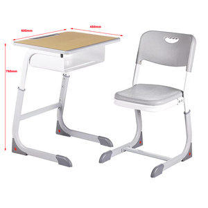 <span class=keywords><strong>Muebles</strong></span> Escolares Personalizados Económicos y Duraderos, Conjunto de Escritorio y Silla <span class=keywords><strong>para</strong></span> Estudiantes, Escritorio y Silla Escolar Modernos Individuales <span class=keywords><strong>para</strong></span> Aula - Product Image 5