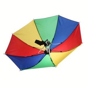 Sombrero Paraguas Plegable de Nailon para Protección Solar y contra la Lluvia, Ideal para Pesca, Ciclismo, Senderismo, Camping y Regalos - Product Image 4
