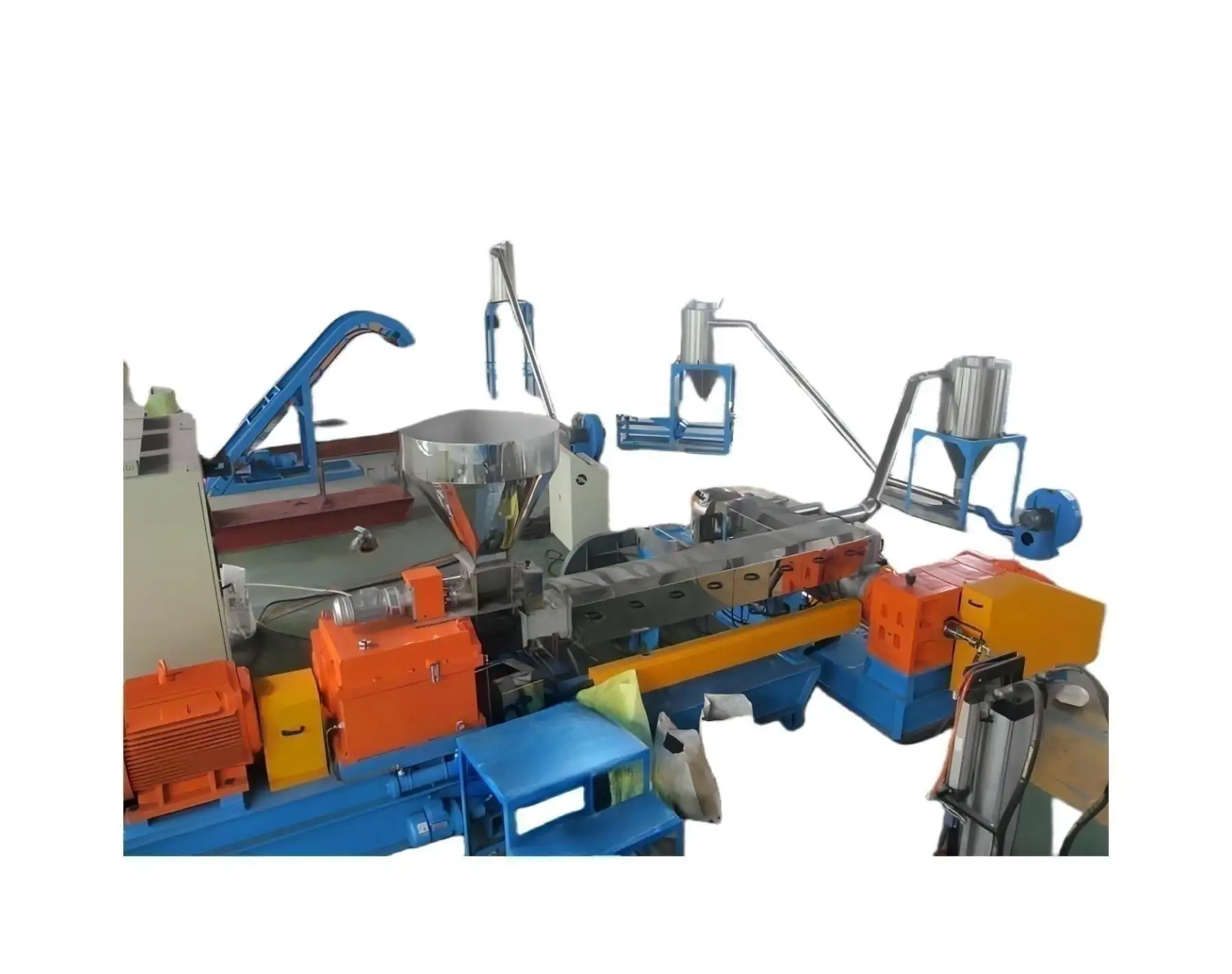 Two Stage granulator for Carbon Black Masterbatch Carbon Black Masterbatch Compounding Line