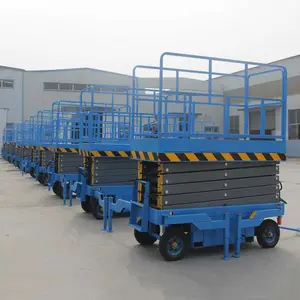 2024 Hot Sale Electric Scissor Lifter JHSJY0.5-14 14m Scissor Lifting Platform 4-18 Meter Scissor Lift Table For Sale