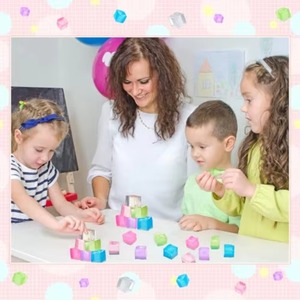 Balles anti-stress, jouets sensoriels, cubes sensoriels pour soulager le stress, 0,98 x 0,98 pouces, pour adultes, cadeaux et faveurs de fête - Product Image 4