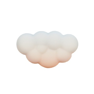 Support ergonomique pour poignets et coudes, tapis de souris personnalisé en forme de nuage, repose-poignets pour clavier et souris pour ordinateur avec base en PU - Product Image 4