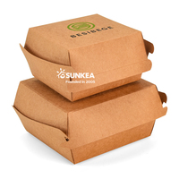 Boîte à hamburger à emporter Burger Récipient alimentaire