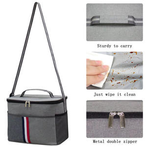 Wholesale Oxford Cloth Insulated <b>Lunch</b> <b>Bag</b>, Soft Cooler Cooling Tote for Adult Men <b>Women</b>, 15L Large Capacity - Product Image 4