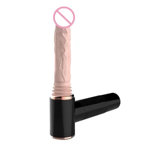 Silicone 7 Speeds Rechargeable Deep Waterproof Thrusting Sex Toys Penis Big Dildo Vibrator For Girls