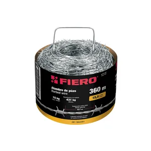 กล่องบรรจุลวดหนาม 1 ม้วน ยาว 360 เมตร ขนาด 15.5 มม. ยี่ห้อ FIERCE - Product Image 1