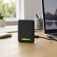 Lecteur de bureau UHF RFID NFC 860-960 MHz ISO 18000-6C Lecture/écriture Interface USB/RS232 ABS Windows 0-50 cm 5G