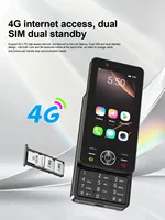 Teléfono Móvil S160 Android con Pantalla Táctil de 3.0 Pulgadas, Smartphone 4G con Doble SIM, Teclado Físico, WiFi, FM, GPS, 2GB de RAM y 16GB de ROM