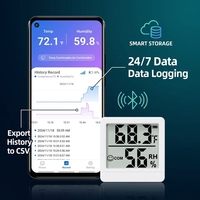 Hygromètre numérique intelligent sans fil avec contrôle d'application à distance, haute précision