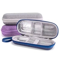 RENMED OEM Sac de transport isotherme en métal avec logo personnalisé, étui de rangement rigide portable pour usage personnel et commercial