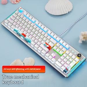 Clavier mécanique réel de haute qualité, nouveau style punk, pour jeux, claviers d'ordinateur chauffants pour un usage domestique - Product Image 2