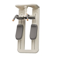 Appareil de fitness pliable et réglable en ABS pour torsion de la taille, idéal pour la récupération post-partum et l'exercice à domicile