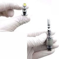 Coupleur de raccord rapide dentaire Adaptateur de pièce à main à fibre optique LED 2/4/6 trous adaptés aux outils à main de dentisterie à grande vitesse