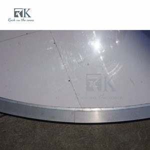 Panel de Piso Redondo de Aluminio RK para Decoración de Bodas, Estilo Minimalista - Product Image 4