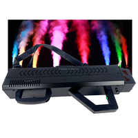 Getyourreal STR-B-16 SFX Nouvelle Machine à Fumée LED 1500W, Jet de Brouillard Liquide 6/8m, Manuel en Fer pour DJ et Soirées Disco