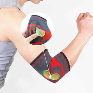Coudière de compression pour le <span class=keywords><strong>traitement</strong></span> des douleurs au coude et au <span class=keywords><strong>genou</strong></span>, idéale pour le badminton, le tennis de table et le basketball - Product Image 1