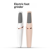 Appareil électrique double tête pour éliminer les callosités des pieds, rechargeable, exfoliant pour peaux mortes, lumière LED, kit de pédicure professionnel, dropshipping
