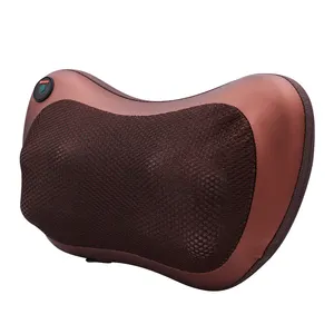 Almohada de masaje de cuerpo completo para el hogar, hombros, cintura, cuello, espalda y cervicales, eléctrica, para coche