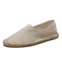 2026 nouveau KJ en Stock Logo personnalisé de haute qualité chanvre extérieur toile été pas cher plat décontracté confort respirant unisexe espadrilles