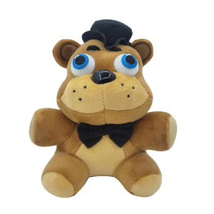 Foxy felpa Fnaf cinco noches en Freddy pesadilla Freddy Bonnie animales <span class=keywords><strong>de</strong></span> peluche juguete conejo oso pato dibujos animados lindo muñeca regalo - Product Image 2