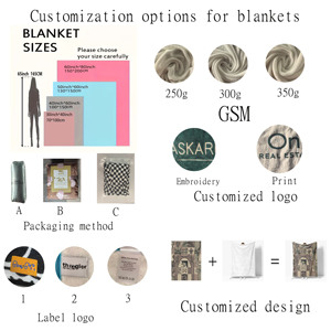 Manta <span class=keywords><strong>de</strong></span> lana estilo bohemio con bloques <span class=keywords><strong>de</strong></span> color, suave y acogedora para cama, sofá y exteriores - Product Image 4