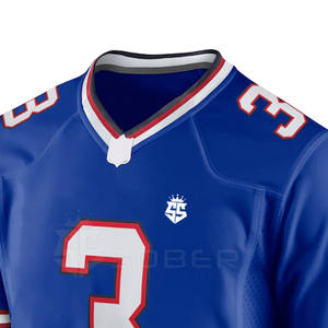 Vente en gros de maillots de football américain grande taille, vêtements respirants style mode, fabriqués au Pakistan - Product Image 4