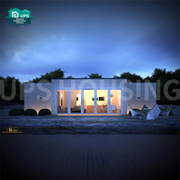 Économique 52 m² Petit Type Villa Préfabriquée Maison 2 Chambres à coucher 1 Salle de Bain Fait de Panneau Sandwich pour Carport Utilisation