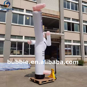 <span class=keywords><strong>Ballon</strong></span> <span class=keywords><strong>gonflable</strong></span> de karaté personnalisé de 4m de haut pour homme de taekwondo pour la salle de sport - Product Image 4