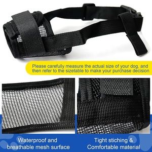 <span class=keywords><strong>Bozal</strong></span> de Malla Transpirable para Perro <span class=keywords><strong>con</strong></span> Correas Ajustables - Product Image 2