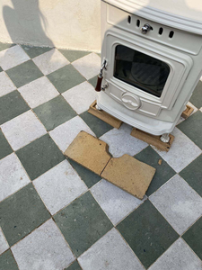 Estufa de Leña de Hierro Fundido, Chimenea de Leña para Calefacción del Hogar - Product Image 2