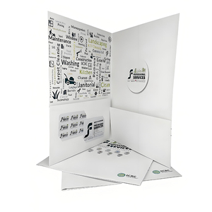 Trung Quốc Nhà máy in A4 A5 A6 giấy tài liệu tùy chỉnh logo tập tin kinh doanh thư mục thư mục trình bày với túi - Product Image 3