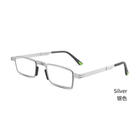Lunettes de lecture pliantes pour hommes et femmes avec étuis en cuir PU