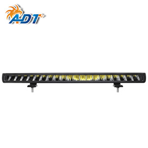 Barra de Luz LED ADT Pequeña de Una Sola Fila, Blanca y Amarilla, Doble Color, 200W, con Conector DT - Product Image 5